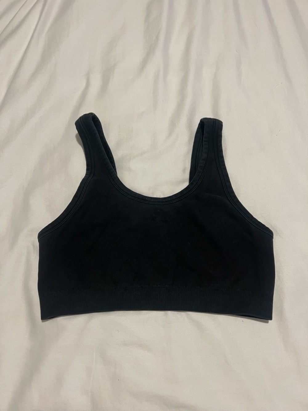 ALO Yoga Seamless Black Sports Bra